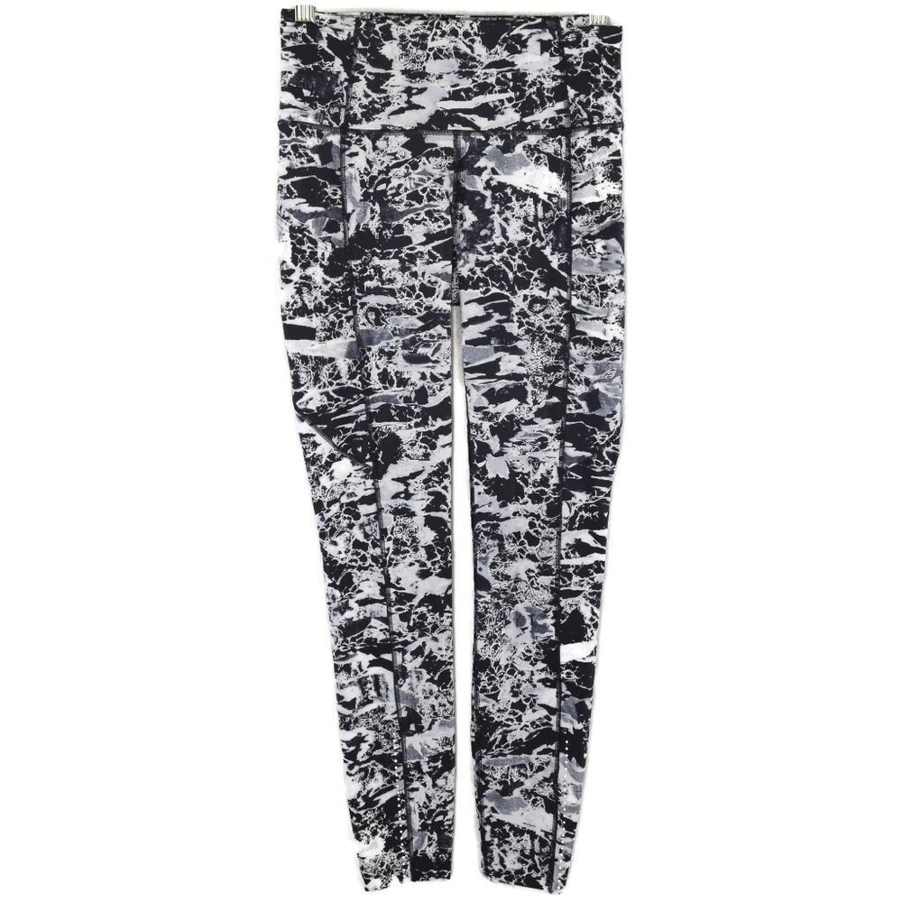 lululemon Fast & Free 7/8 Tight II 25" *Nulux Size 4 in Interlaced Starlight